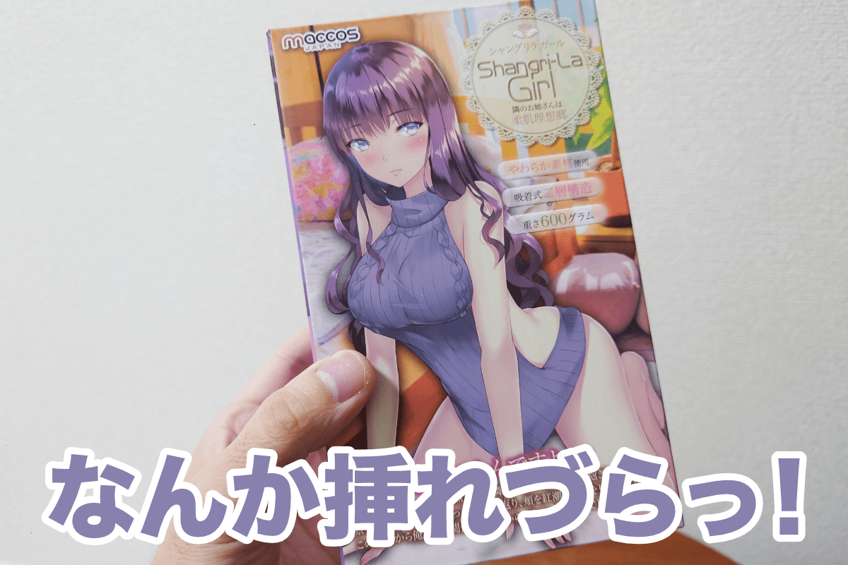Shangri-LaGirl〜隣のお姉さんは柔肌理想郷をレビュー！｜挿入しづらいところにリアルっぽさを感じました